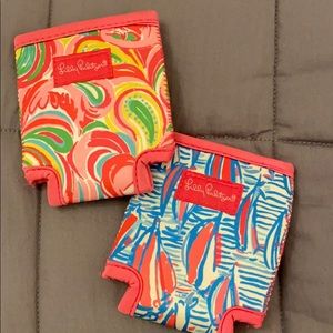 Pair of Lilly Pulitzer Koozies
